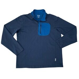 Mountain Hardwear Men's Performance Quarter-Zip 1/4 Zip Pullover Shirt Large